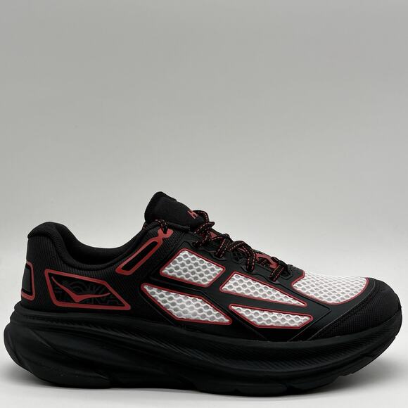 Hoka One One Clifton One9 Black Red 1155370 BCRS Mens Size 9.5 NEW Sneakers main image 4